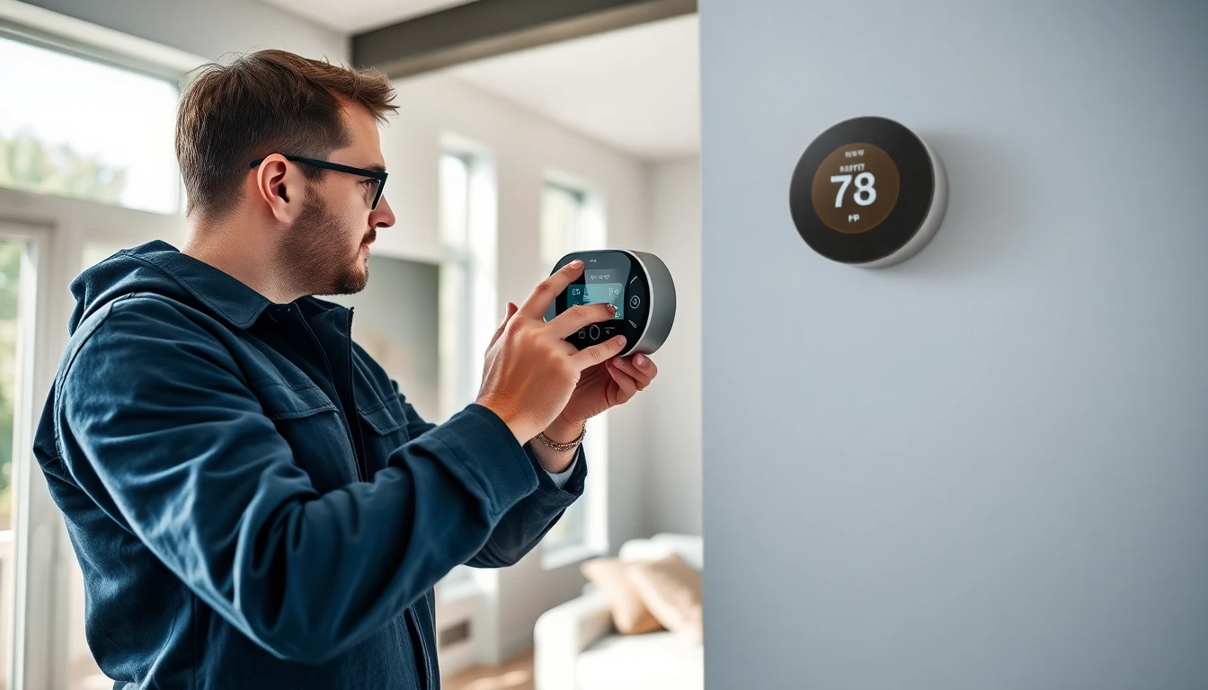 Smart Thermostat Installation